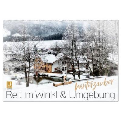 WINTERZAUBER Reit im Winkl und Umgebung (Wandkalender 2027 DIN A2 quer), CALVENDO Monatskalender