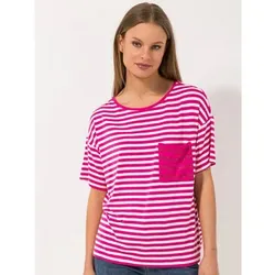 STEFFEN SCHRAUT Shirt Los Cabos 1/2-Arm aufgesetzte Tasche leger weit - Oversize