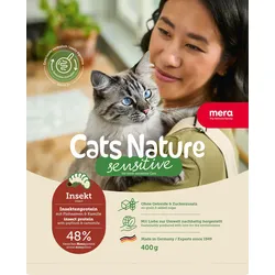 Mera Cat Nature Sensitive Adult Insekt | 400g Katzenfutter