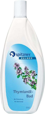W. Spitzner Arzneimittelfabrik GmbH SPITZNER Balneo Thymian Ölbad 1000 ml 01531797