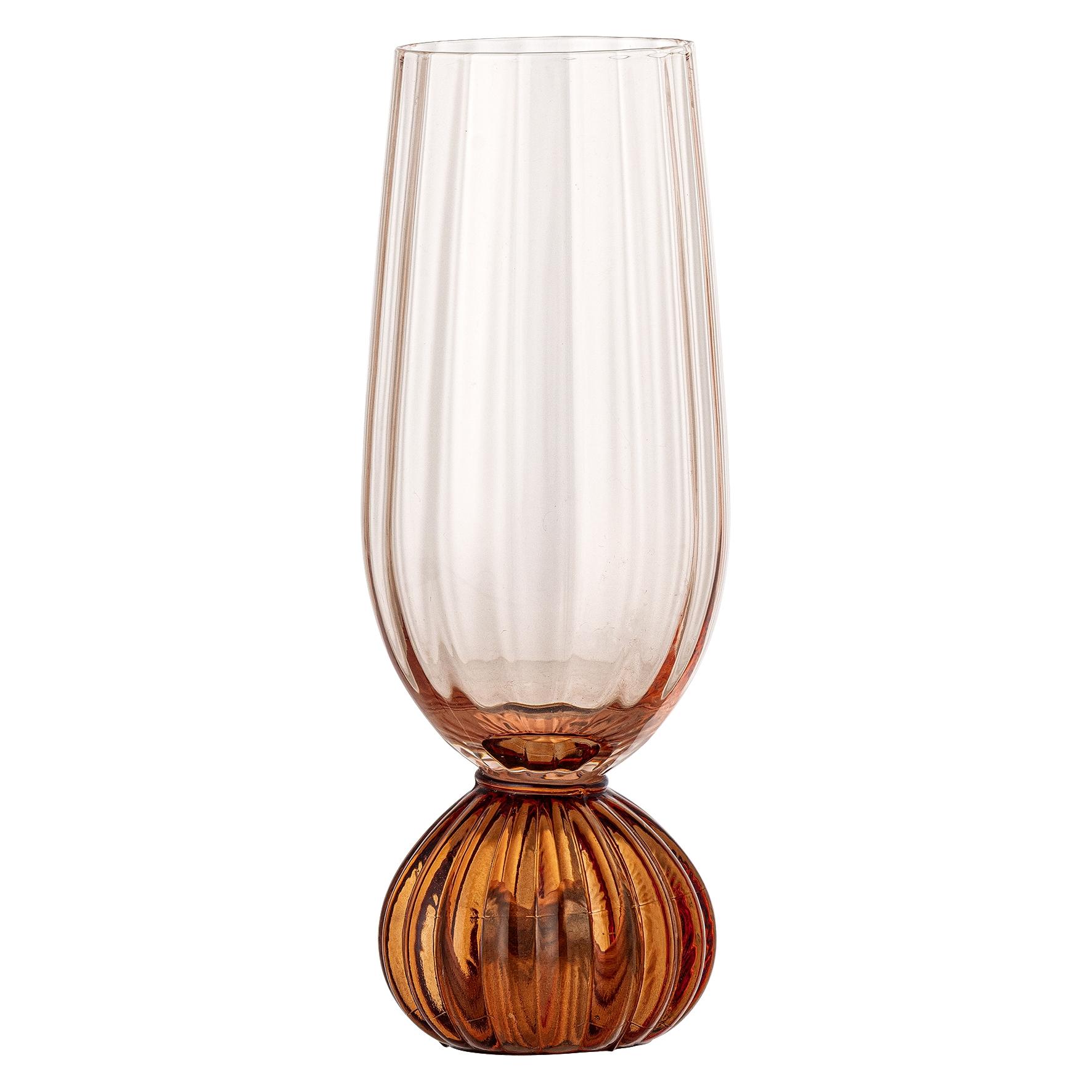 Bloomingville - Taurin Champagne Glass - Rose (2.50 dl, 6x) (82072787)