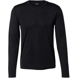 Tchibo - Funktionsshirt mit Merinowolle - Herren - Gr. S - schwarz