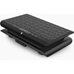 Sportstech Vibrationsplatte sVibe Lite schwarz, 99 Intensitätsstufen, leise, App-kompatibel, Anti-Rutsch, kompakt, inkl. Power Ropes