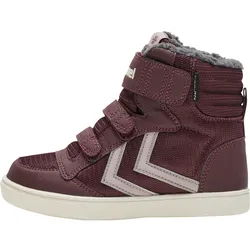 hummel STADIL Superpoly Mid Winter Sneaker Kinder fudge 34