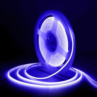 Uplifted Goods Super Thin COB LED Strip Light For Decoration blue 12v 0.5m