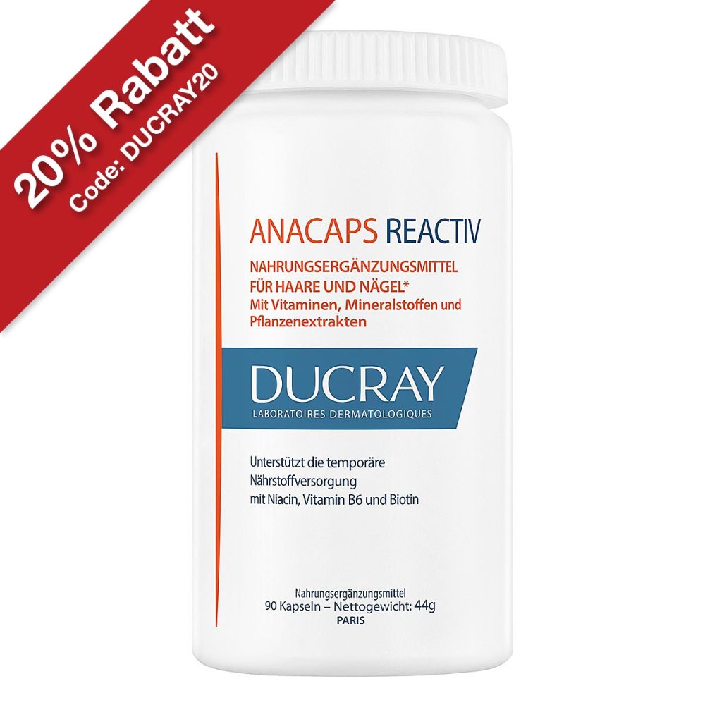PIERRE FABRE DERMO KOSMETIK GmbH DUCRAY ANACAPS REACTIV Kapseln 17545382