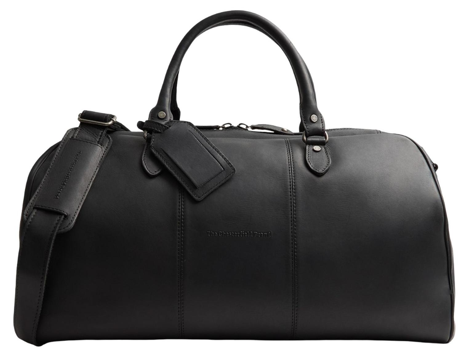 The Chesterfield Brand Reisetasche Umhängetasche William - II Travel Bag Black schwarz