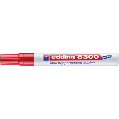 EDDING® Permanent Marker 8300 Industry, rot