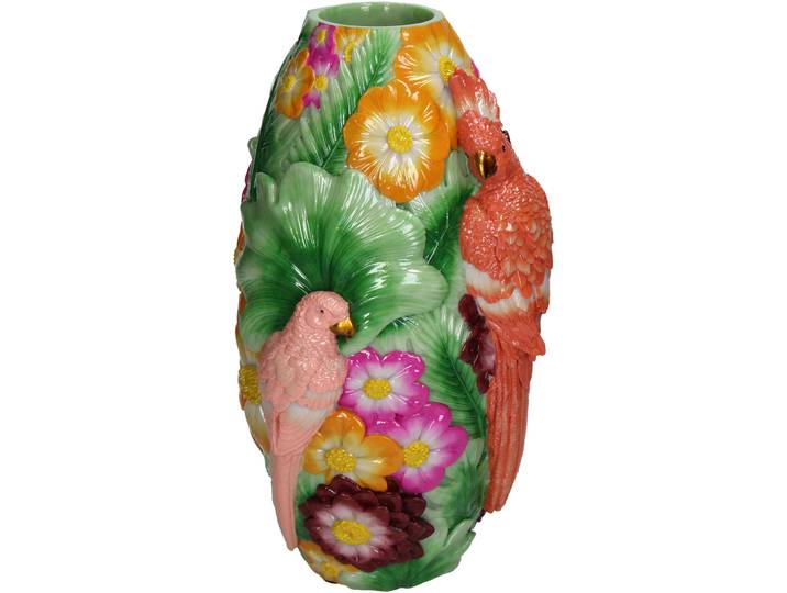 Vase Myko Multicolor Polyresin H 29.5 cm