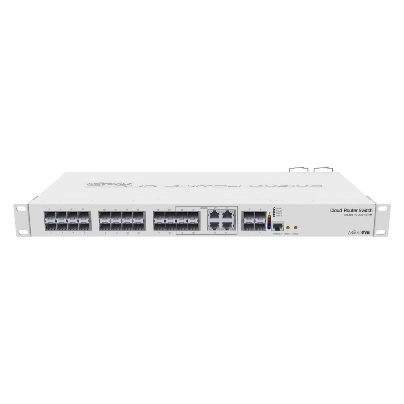 MikroTik Cloud Router Switch CRS328-4C-20S-4S+RM (28 Ports) (CRS328-4C-20S-4S+RM)