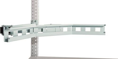 Manuflex ZB3976.7035 Boxen-Einfachträger-Element für Stahl-Aufbauportale zum optimalen Zugriff auf Sichtlagerkästen