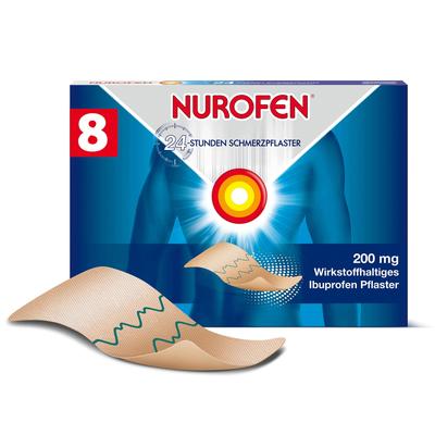Nurofen 24-Stunden Schmerzpflaster 200 mg 8 St Pflaster