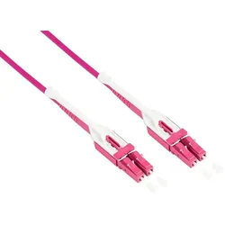 Alcasa LW-U810LC4 InfiniBand/Glasfaserkabel 10 m LC Violett