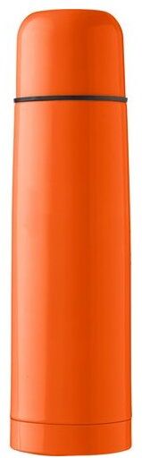 Bouteille publicitaire isotherme en acier inoxydable Mona acier inoxydable plastique orange