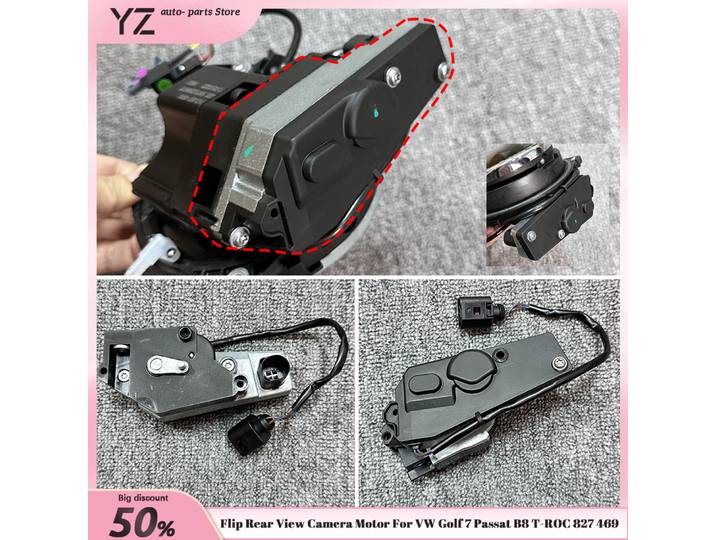 Moteur de caméra de recul rabattable pour VW Golf 7 Passat B8 T-ROC 827 469 827469