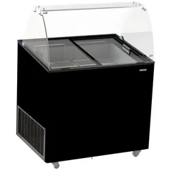 Speiseeisvitrine - Stauraum für 6 Eisbehälter