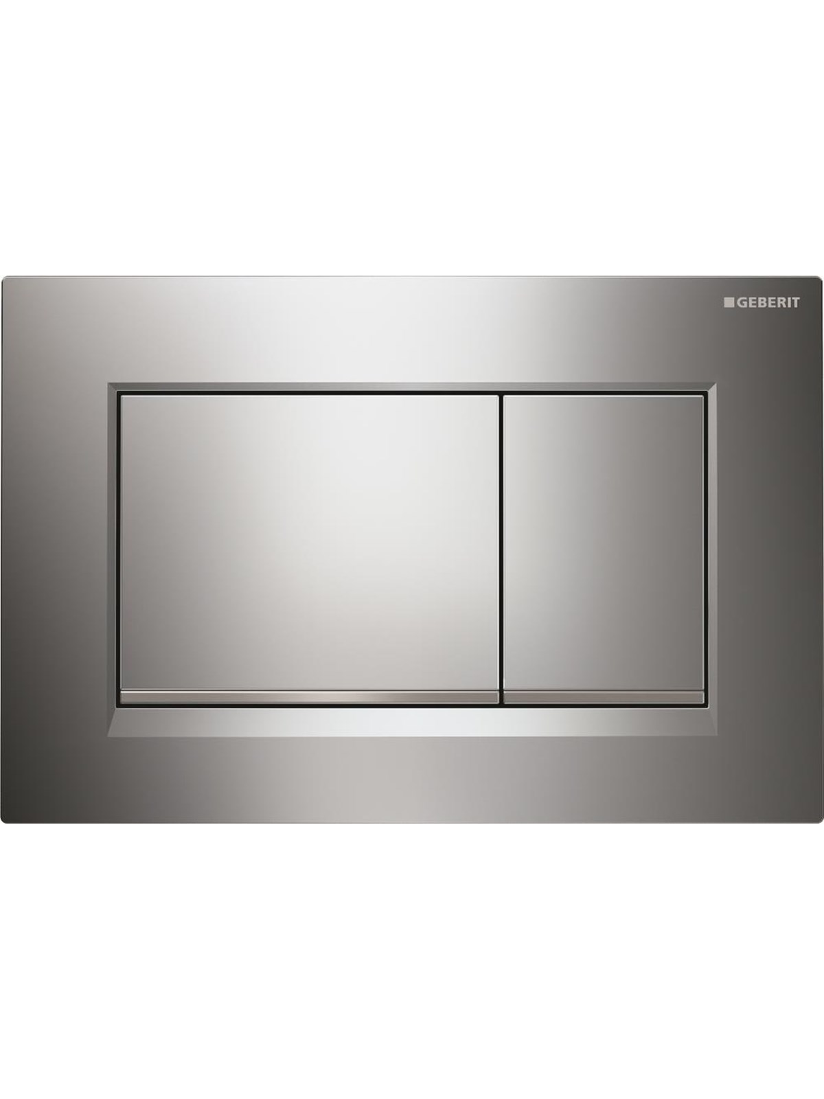 Geberit actuator plate sigma 30 bright chrome/matt chrome/br
