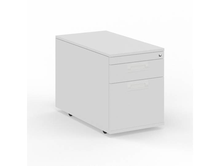 Rollcontainer Tradingzone GO Swiss Weiss/Weiss, Neu - Perfekt für Unterlagen und Akten