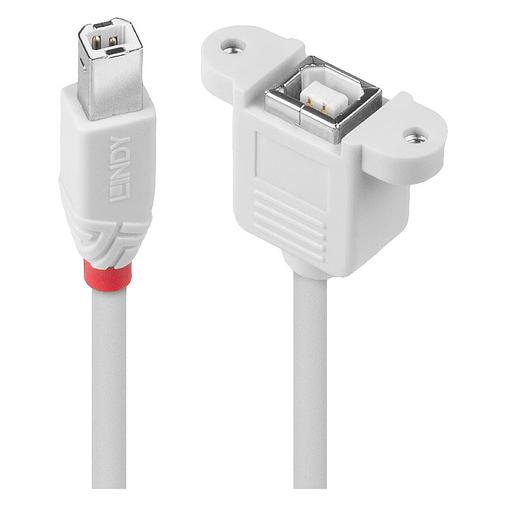 Lindy Verlängerungskabel (0.50 m, USB 2.0) (31800)