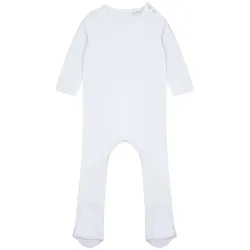 Larkwood Kinder Schlafanzug aus Bio-Baumwolle mit langen Ärmeln Baby-Strampler LW650