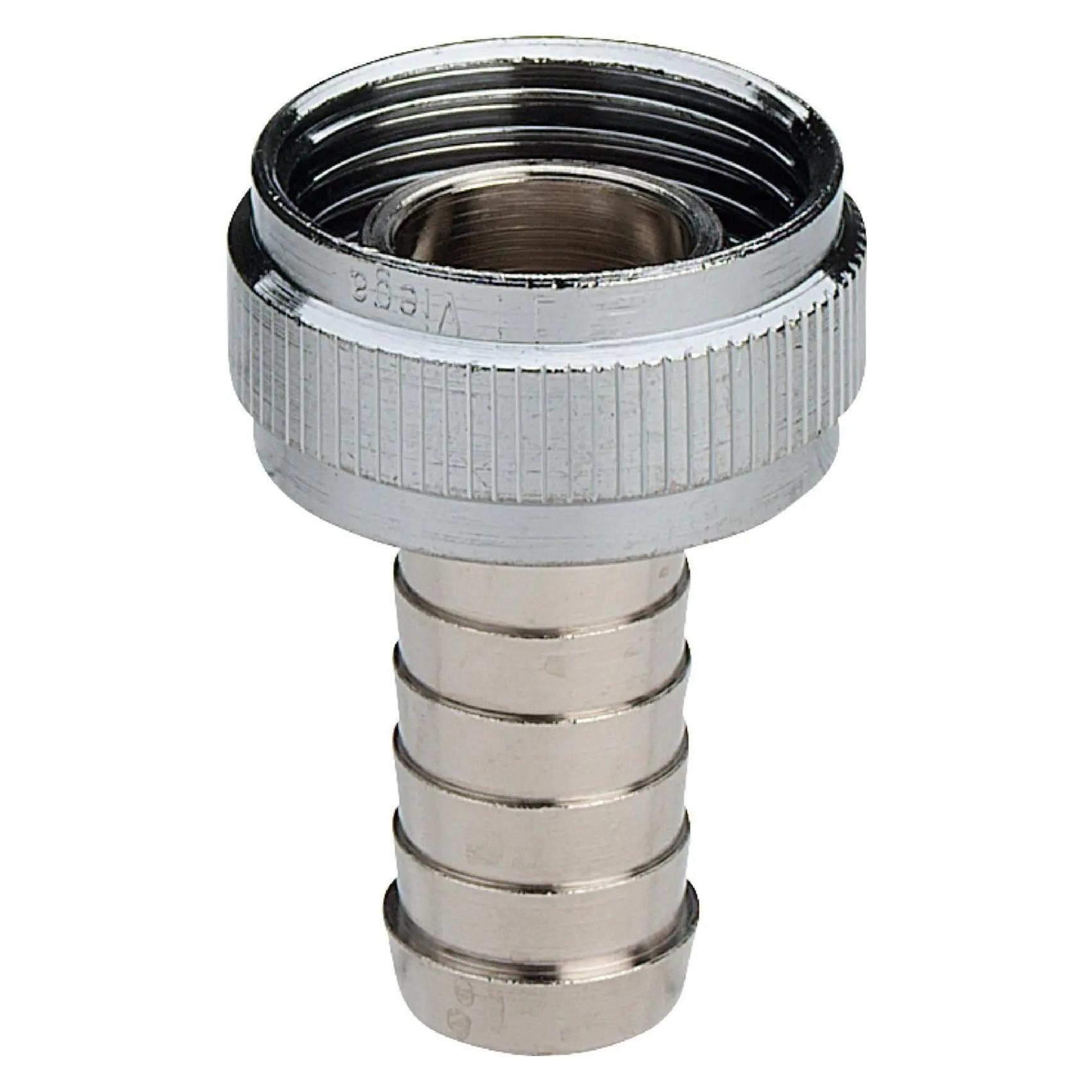 Viega GmbH & Co.KG Schlauchverschraubung Messing, konisch dichtend 1/2x3/4 (109073)