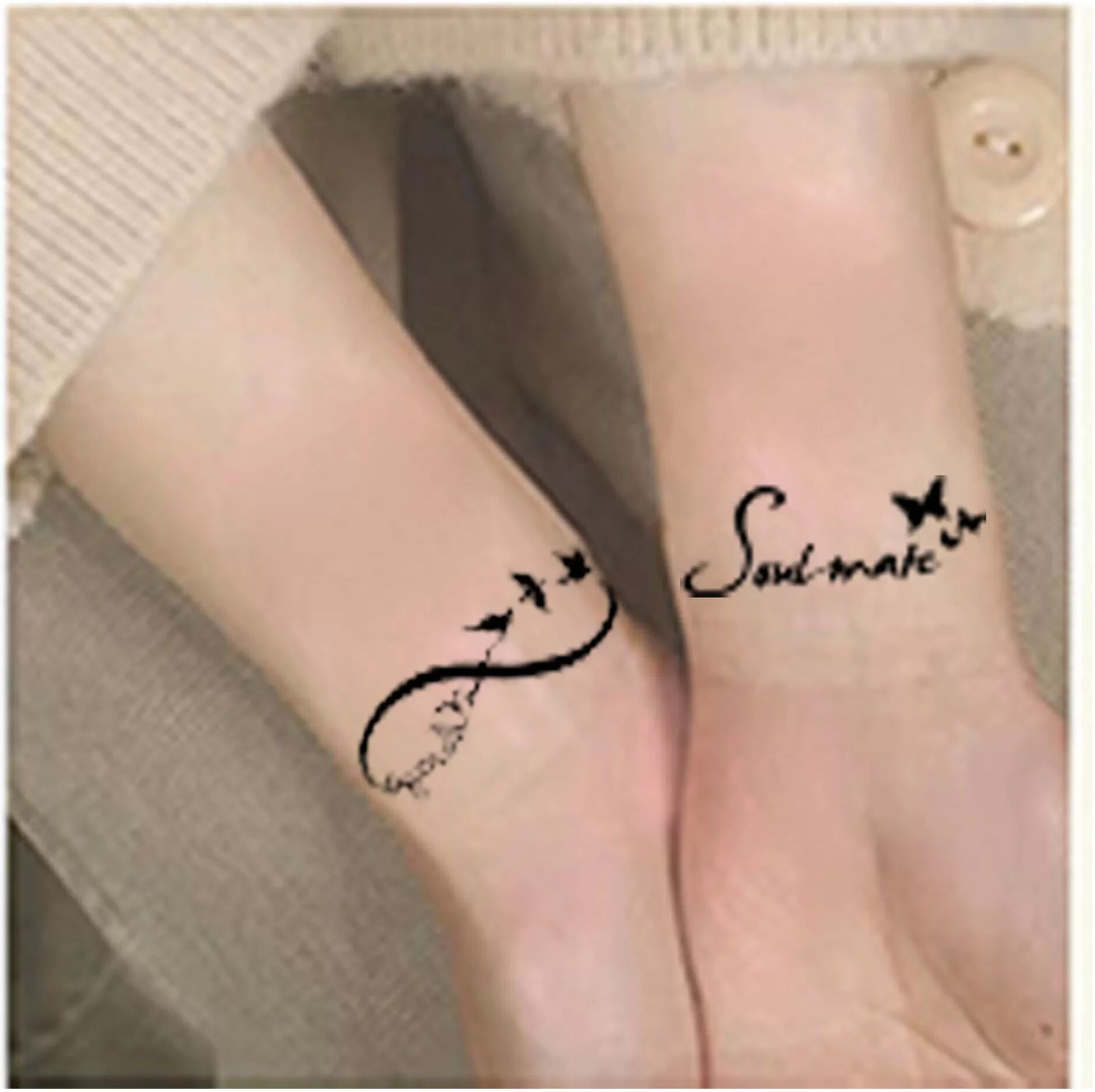INF Tatouages Temporaires Chics - 30 Motifs Uniques