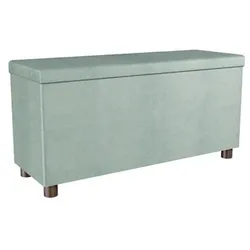 BODYFLEX BOXSPRING Ankleidebank HELSINKI Klappdeckel Stauraumfunktion ca. 40x56x115cm