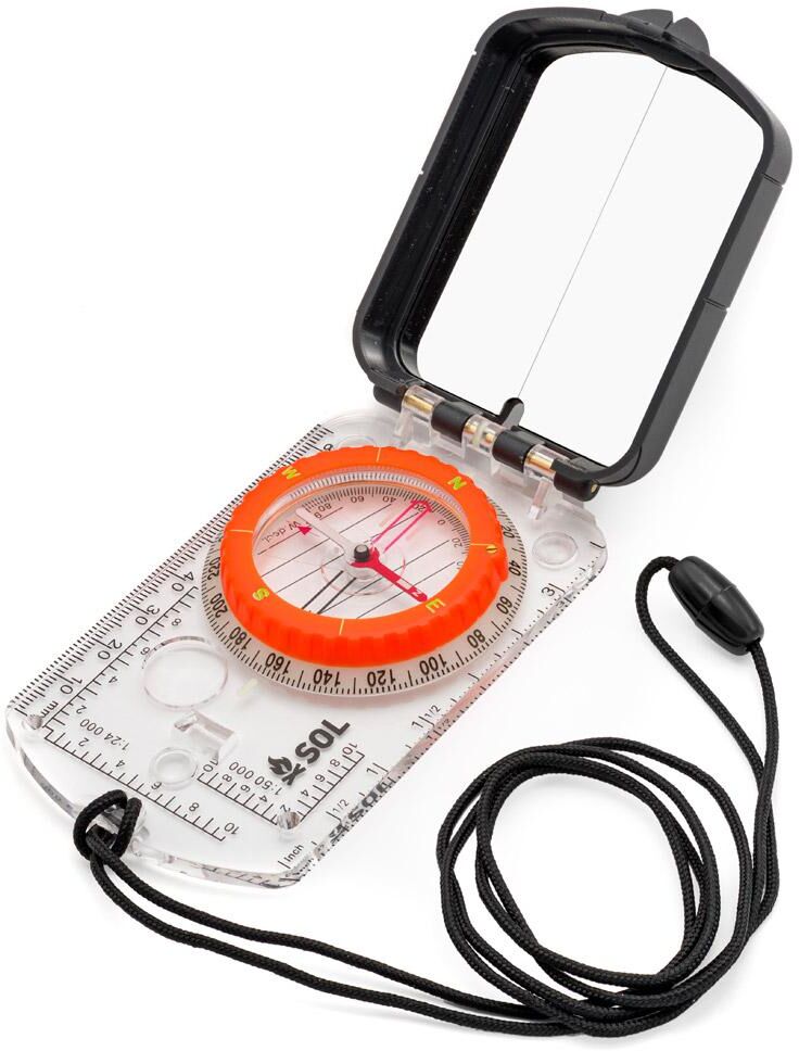 SOL  - Sighting Compass with Mirror - Boussole