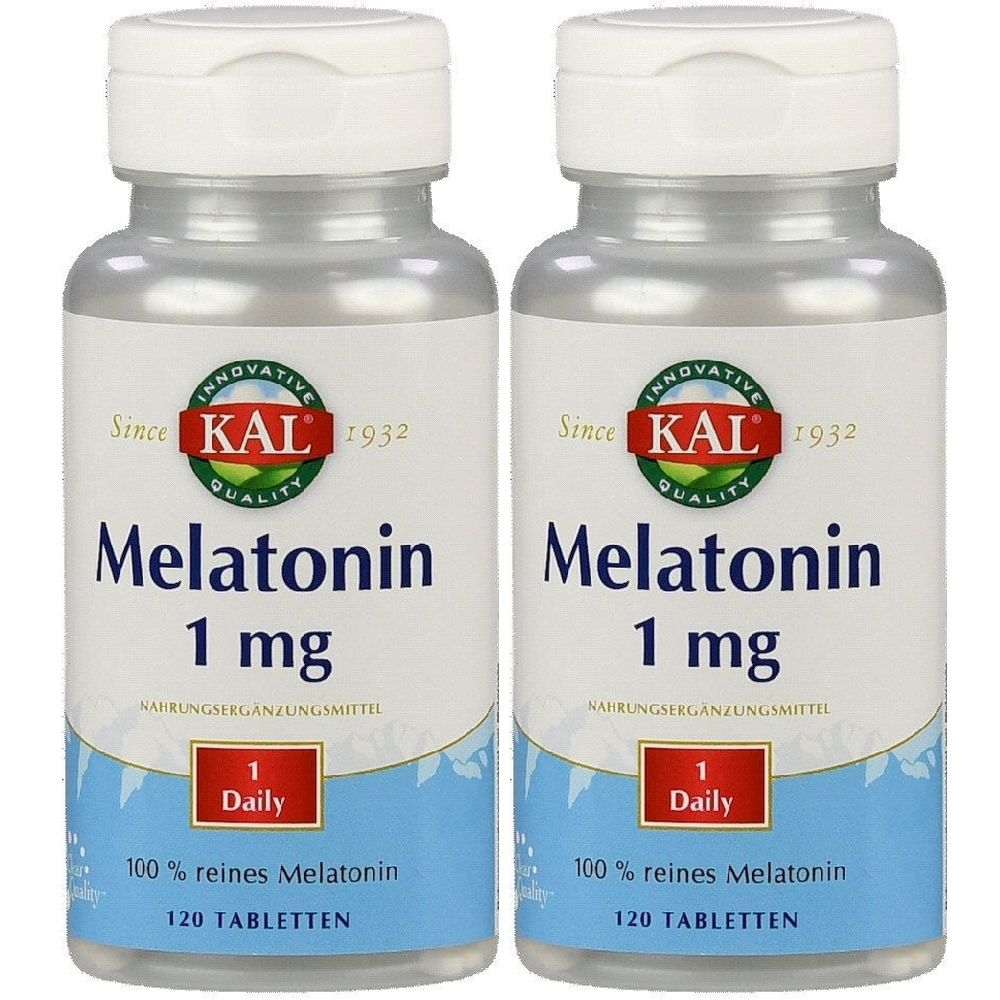 Melatonin 1 mg KAL Tabletten 2x 2x120 St