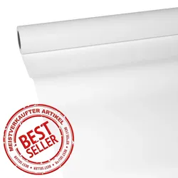 JUNOPAX Papiertischdecke weiß 50m x 1,15m, nass- und wischfest