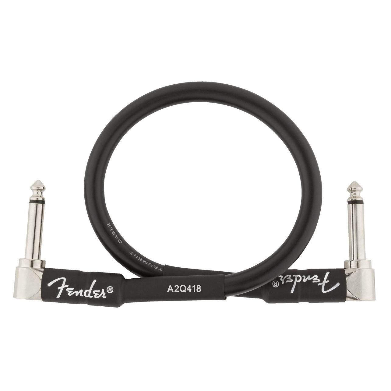 Fender Kabel Professional 0,3m bk 2xang. (0.30 m) (46535445)