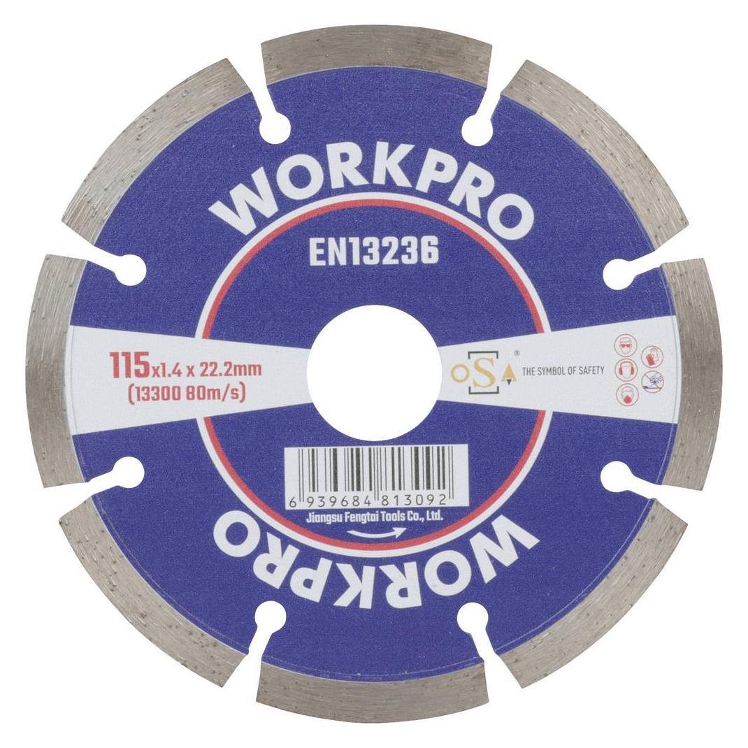 Workpro GSOSSE-1 Trennscheibe 115 mm 1 St. Keramik, Porzellan, Marmor, Mauerwer (GSOSSE-1)