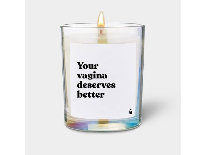 Duftkerze Rainbow Woody Your vagina deserves better