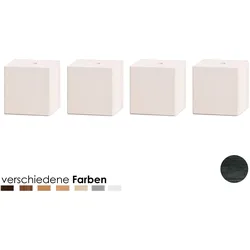 Hasena Factory-Line Füsse Ivio 10 cm / Buche walnuss, geölt