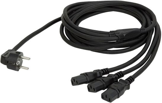 DAP Audio 90443 Kaltgerätekabel, 3m