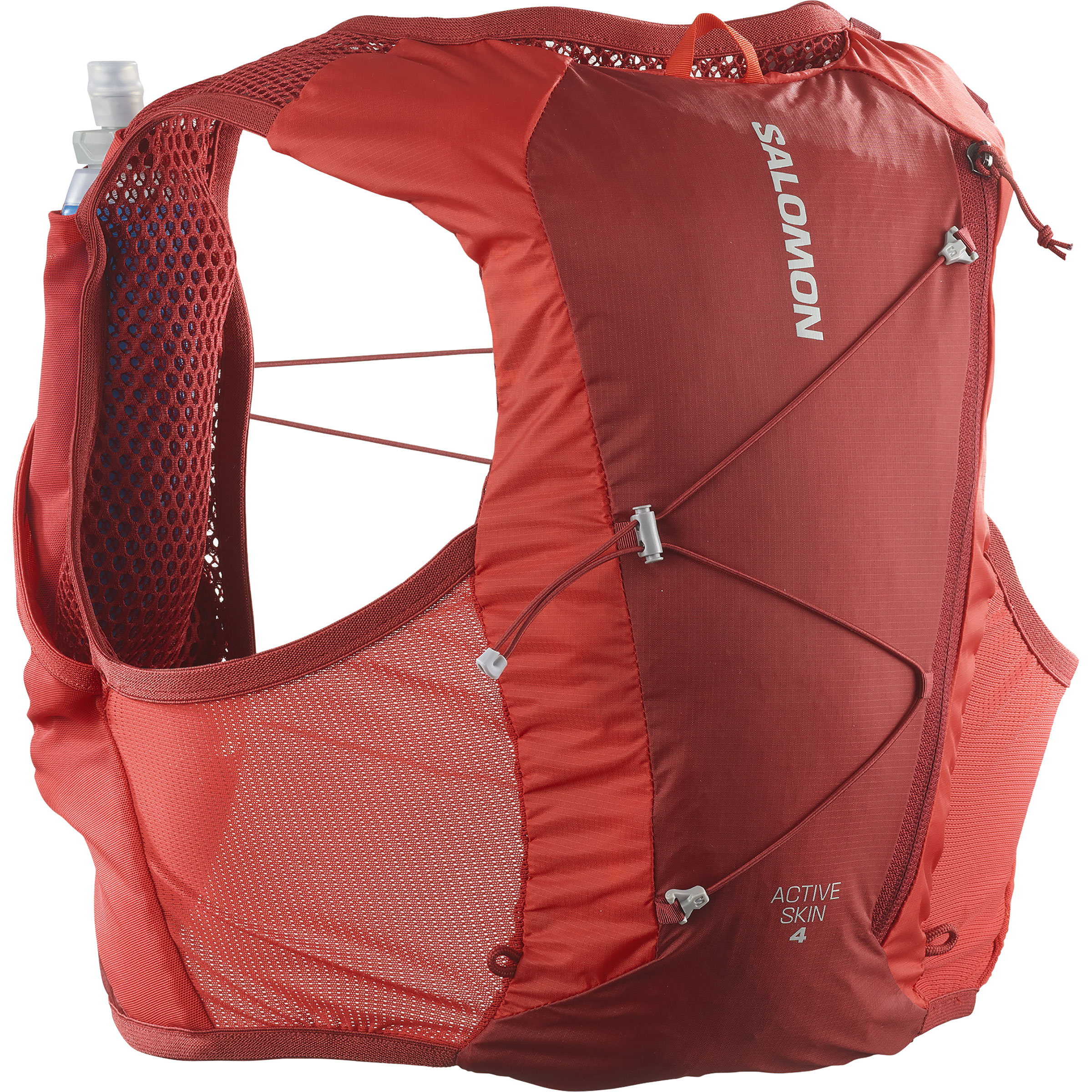 Salomon Active Skin 4 Set Trailrunningrucksack Trailrunningrucksäcke rot Größe 4L | S Trailrunning | Laufen