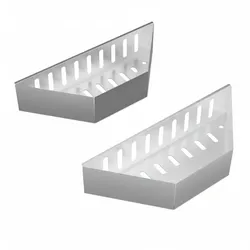 Relaxdays Kohlekorb Kugelgrill, 2er Set, HxBxT: 7,5x38x12 cm, direktes & indirektes Grillen, Stahl, Kohleschale, silber