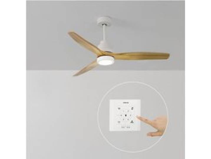 Ventilateur de plafond - Create - WIND STYLANCE - Silencieux - Bois - Ø132cm