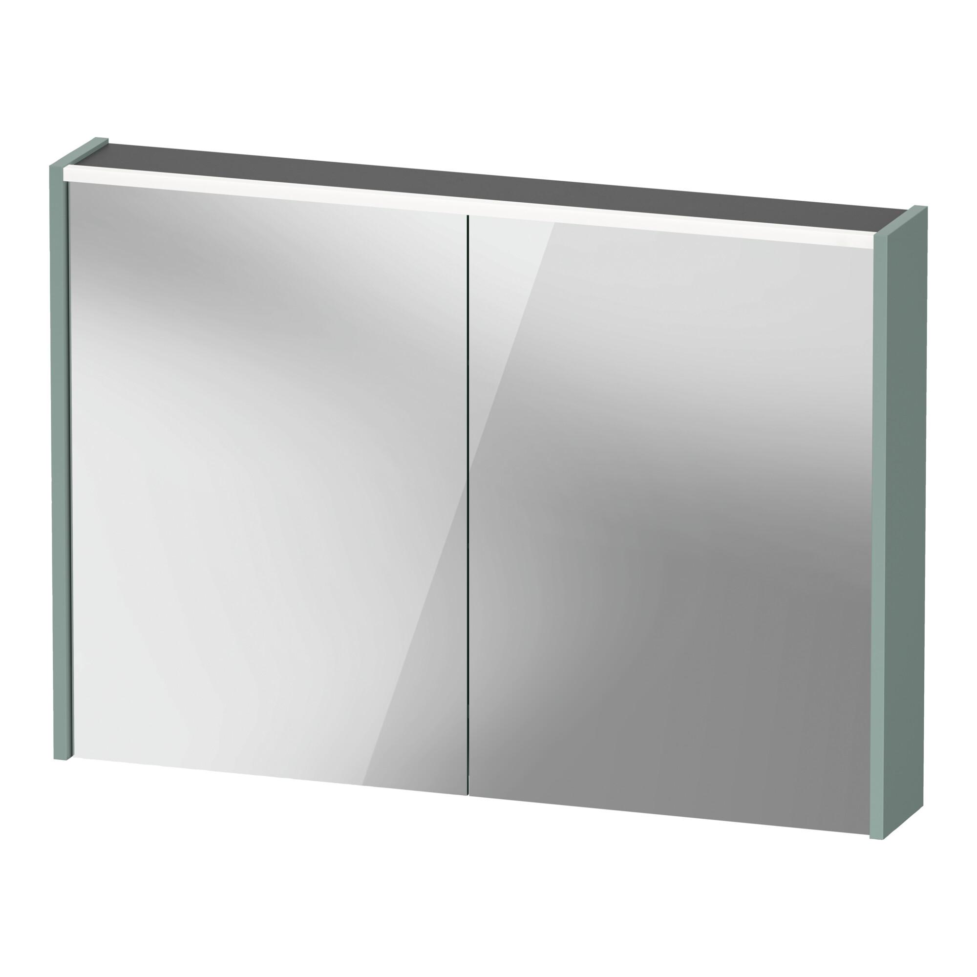 Duravit LED-Spiegel D-Code 2.0 m SD T E 2 T, Lichtf o, 100x70x14,8cm, fjordg ma (DC71070HGHG1000)