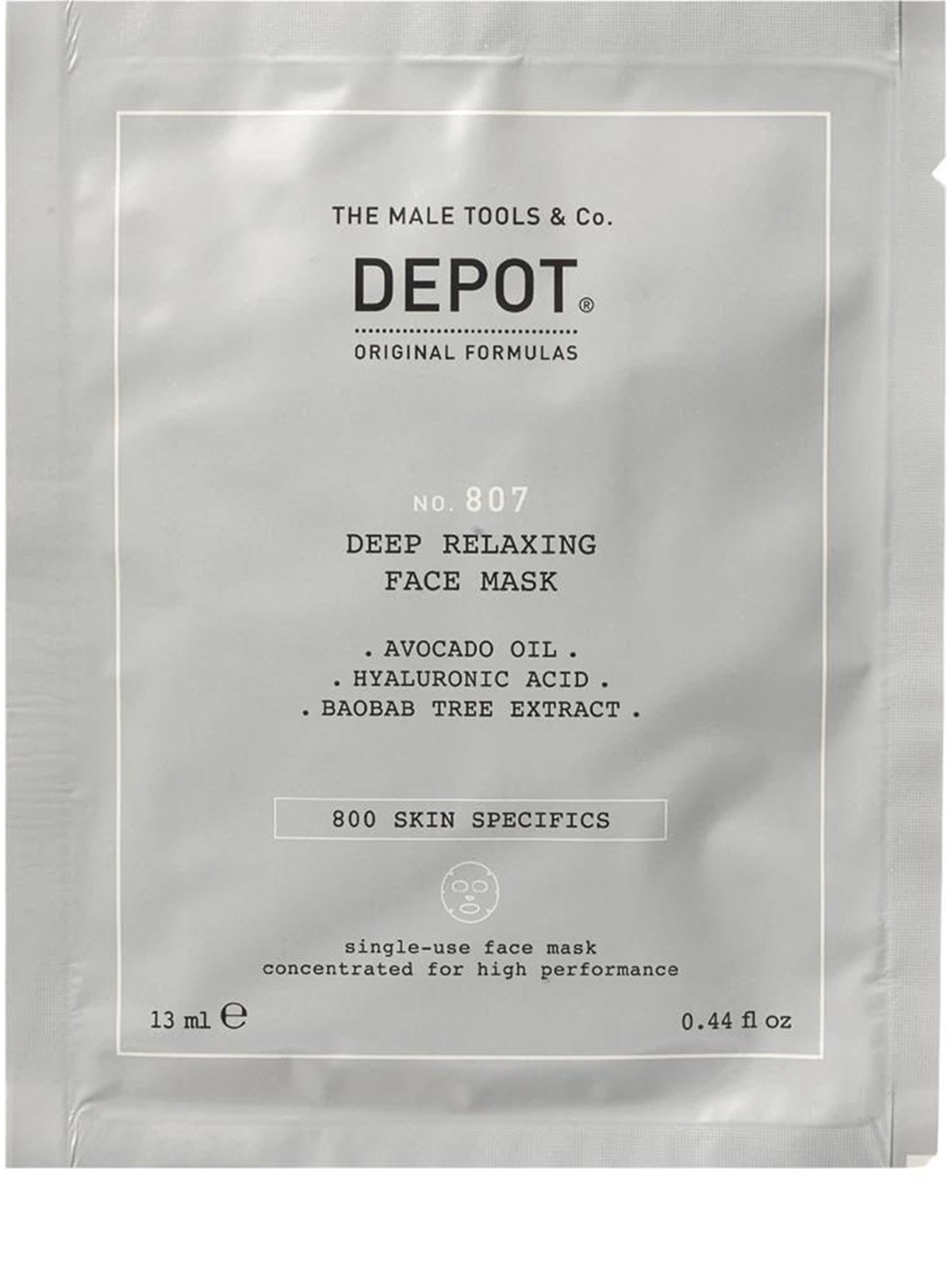 Depot Hyaluronic Acid Nutri-Soothing Sheet Mask 13 ml