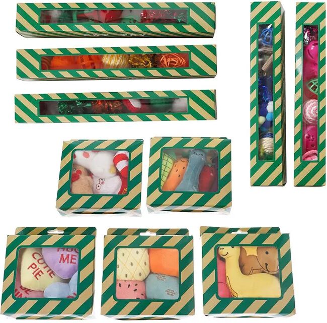 INF Fruit Fiesta Katzenspielzeug-Geschenkset 4 Pack
