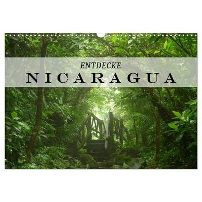 Entdecke Nicaragua (Wandkalender 2027 DIN A3 quer), CALVENDO Monatskalender