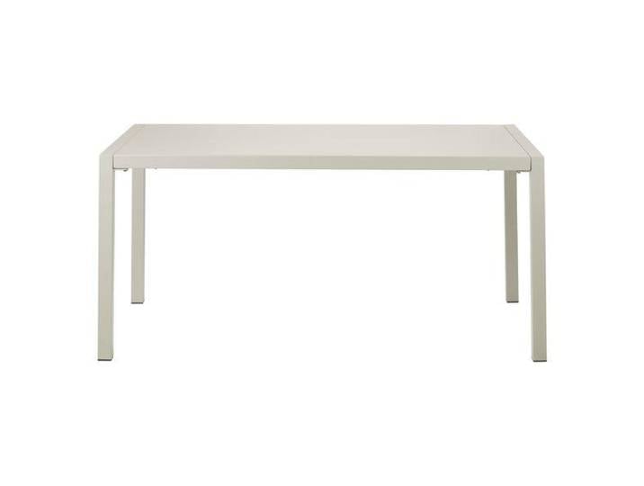 Table repas outdoor 160cm métal beige