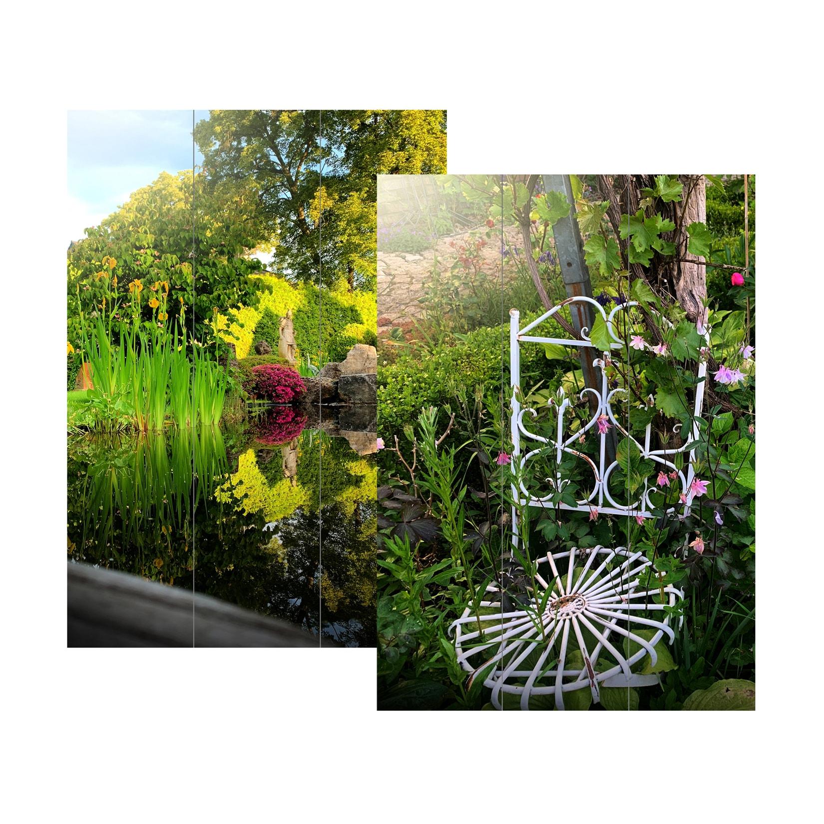 HTI-Living Paravent Garten