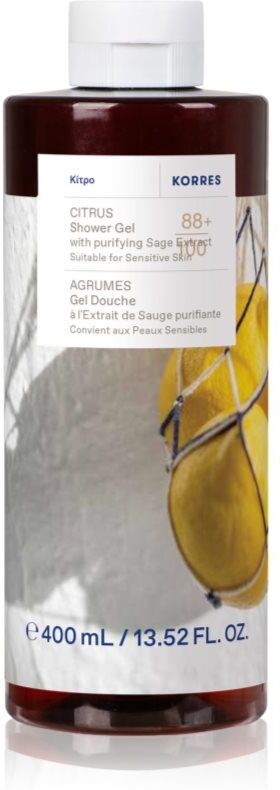 Korres Citrus gel douche énergisant 400 ml
