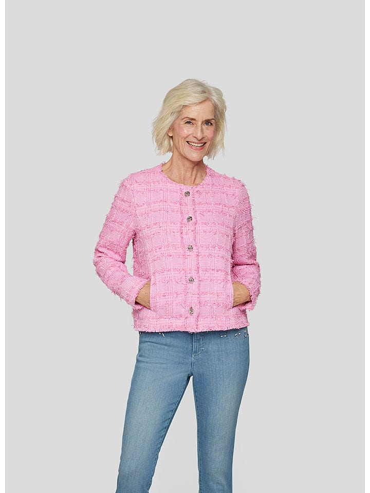 Rabe Cardigan in Rosa - 48
