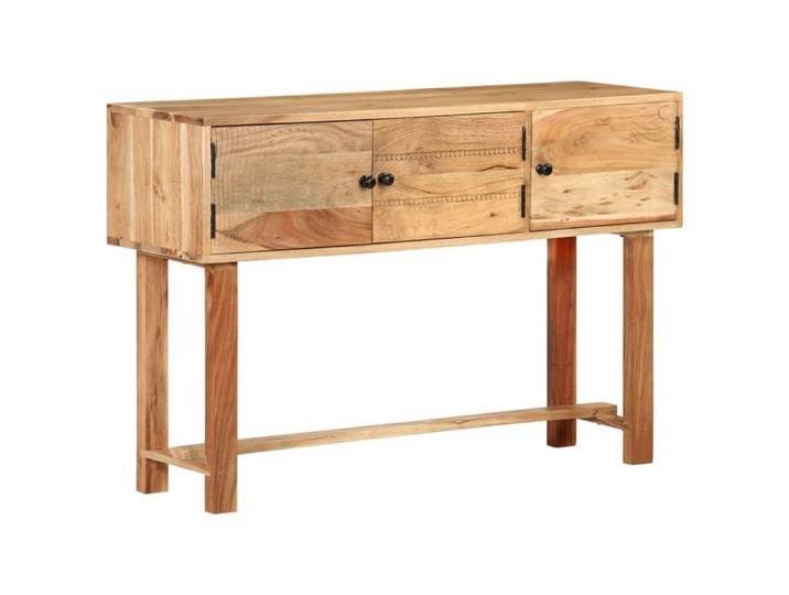 Buffet/Placard/Commode - 1 PC - pour Salon/Cuisine - 115x35x75 cm - Bois d'acacia massif A5916