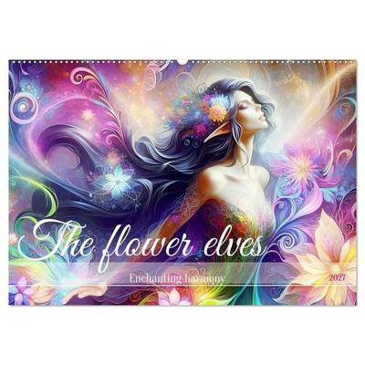 The flower elves Enchanting harmony (Wall Calendar 2027 DIN A2 landscape), CALVENDO 12 Month Wall Calendar
