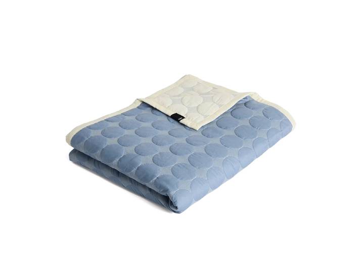 HAY - Mega Dot Tagesdecke, 235 x 245 cm, dusty blue