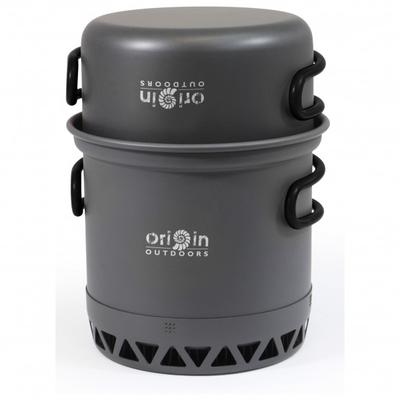 Origin Outdoors - Biwak Topfset Radiator - Topf Gr 1-2 Personen grau